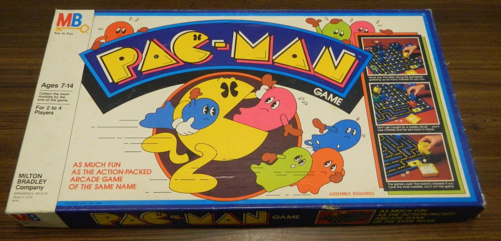 Box for the Pac-Man Board Game