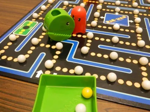 Gobble Ghost in Pac-Man Board Game