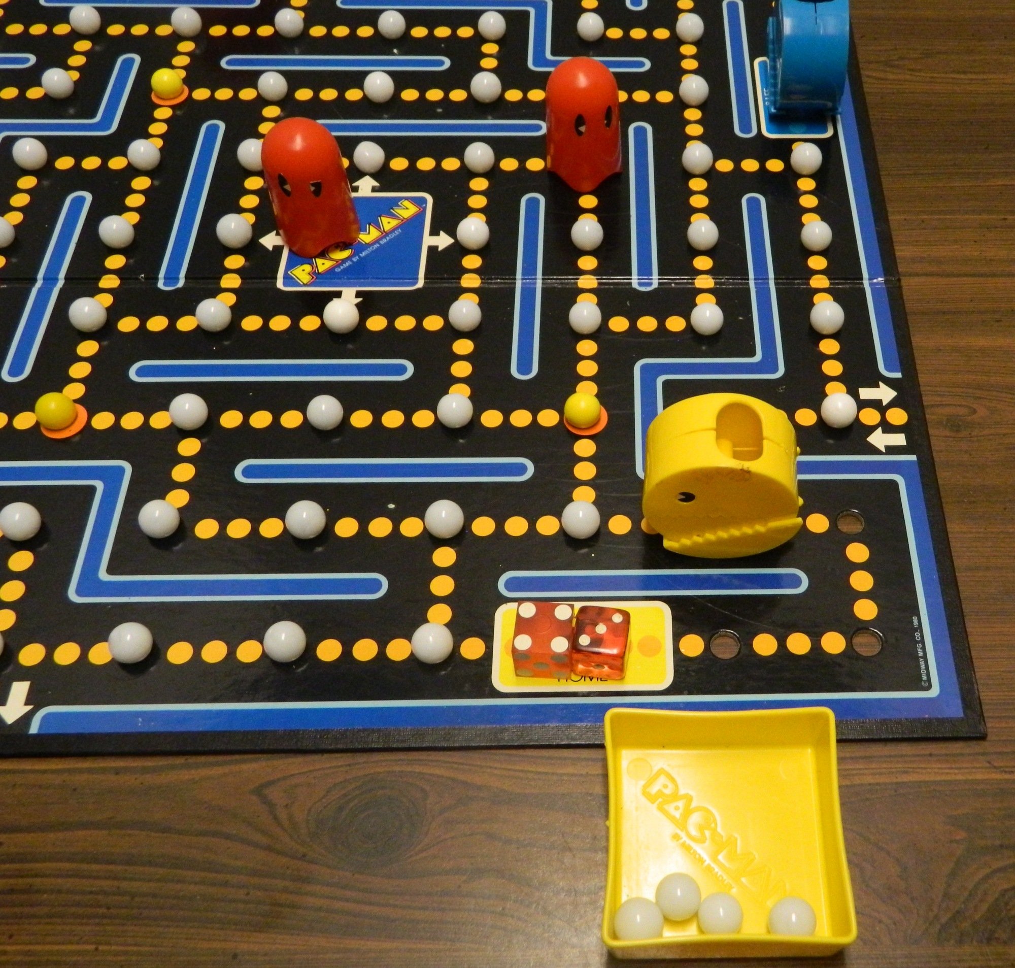 Select which part you need from the menu Pacman Board Game Spare Parts 