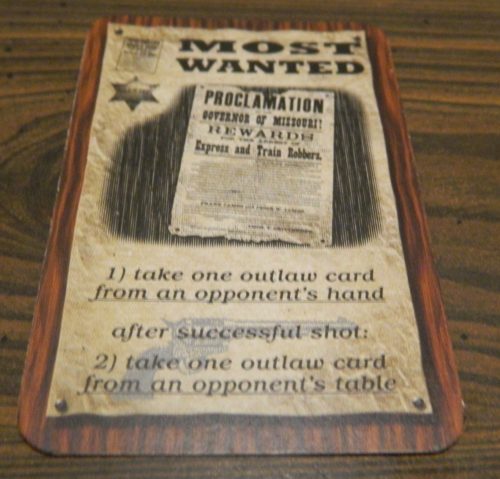 Most Wanted Card Wyatt Earp