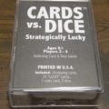 Box for Cards Vs Dice