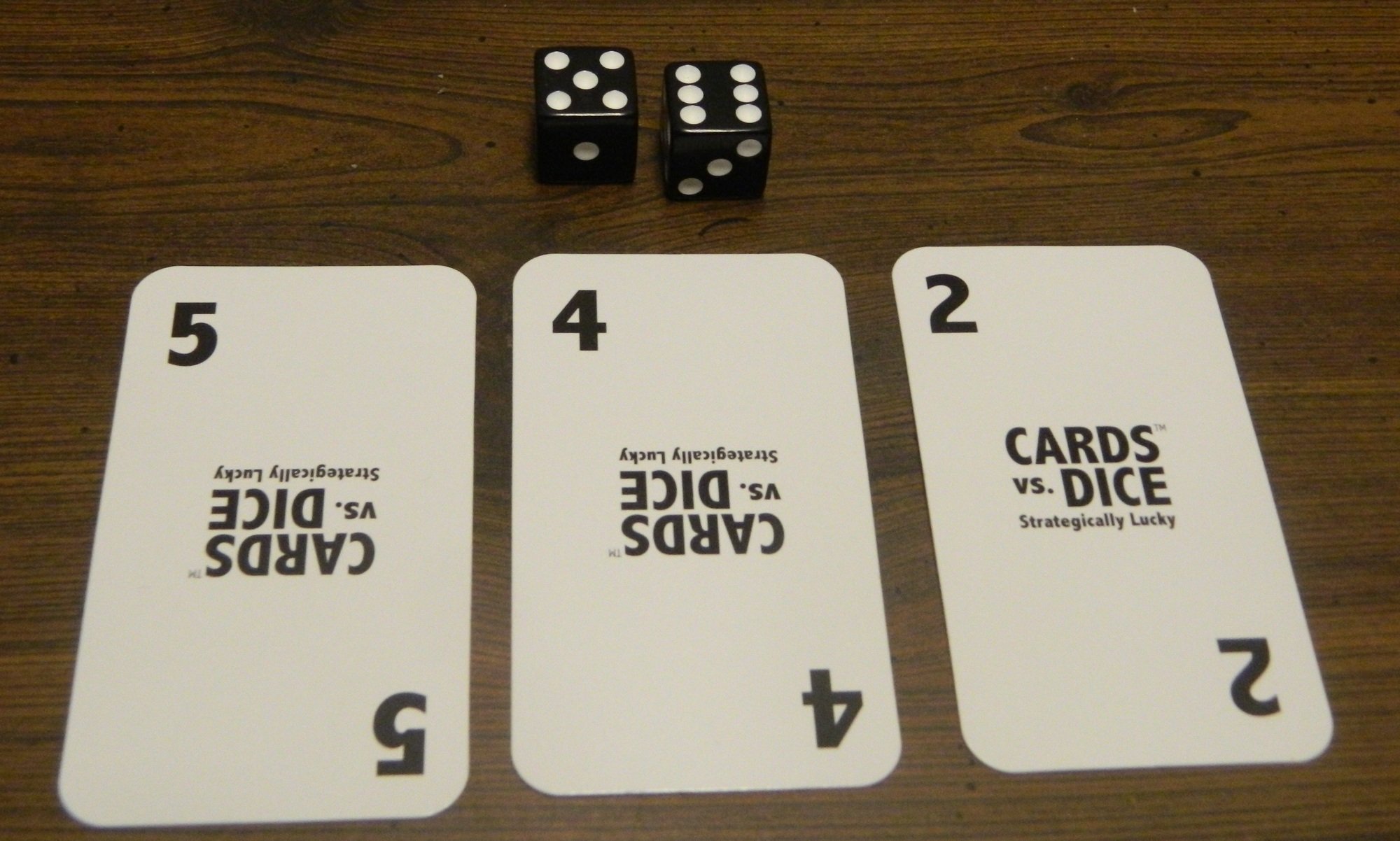 Card vs. Dice Board. Lucky dice. Mario Cards dice game.