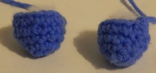 Crochet Amigurumi Meeple Feet
