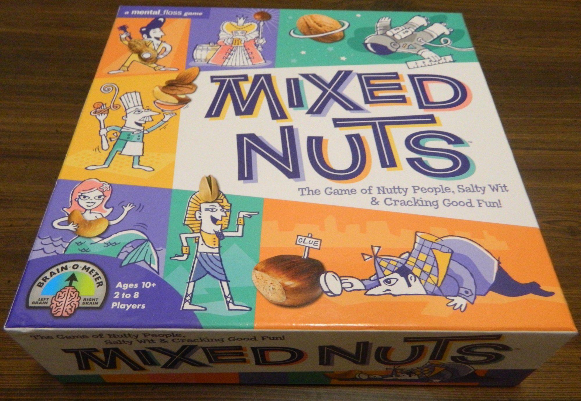 Mixed Nuts Board Game Review and Rules