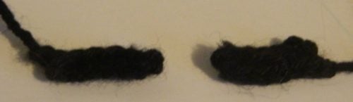 Eyebrows for Crochet Mr. Saturn