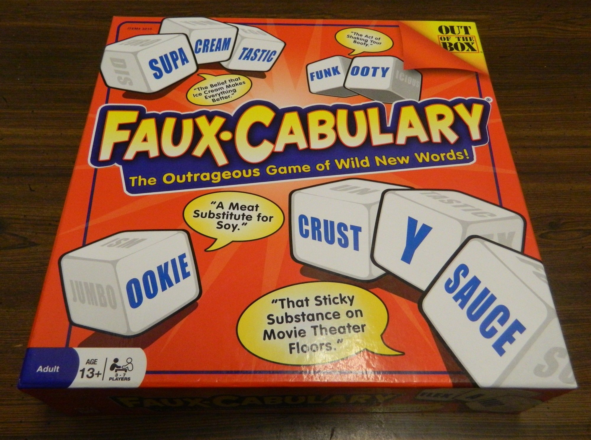 Faux-Cabulary Board Game Review and Rules