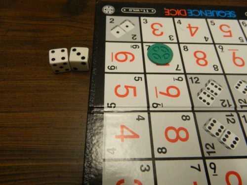 Normal Roll in Sequence Dice