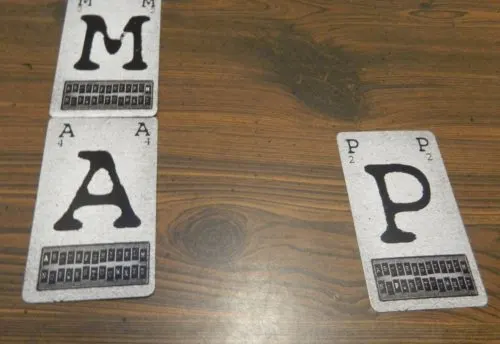 Playing a Card in Typo