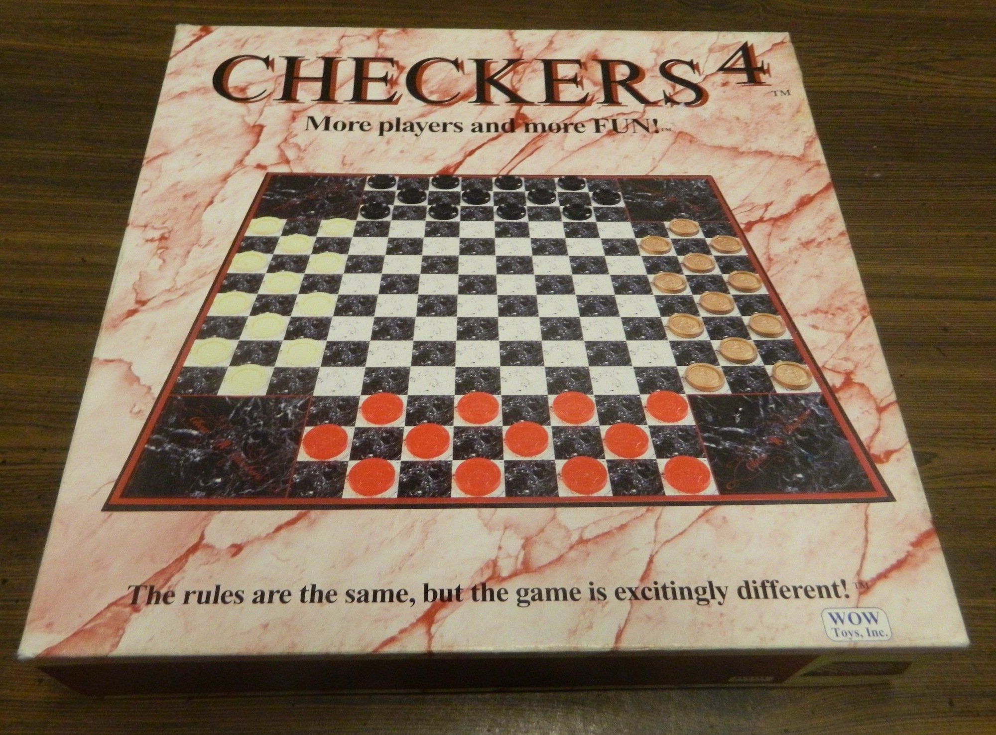 Checkers4 Board Game Review and Rules