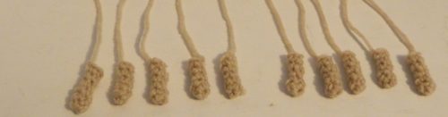 Crocheted Fingers for Demogorgon