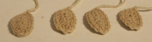 Crochet Mouth Flaps for Demogorgon