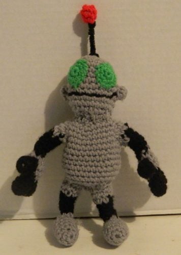 Crocheted Clank Amigurumi
