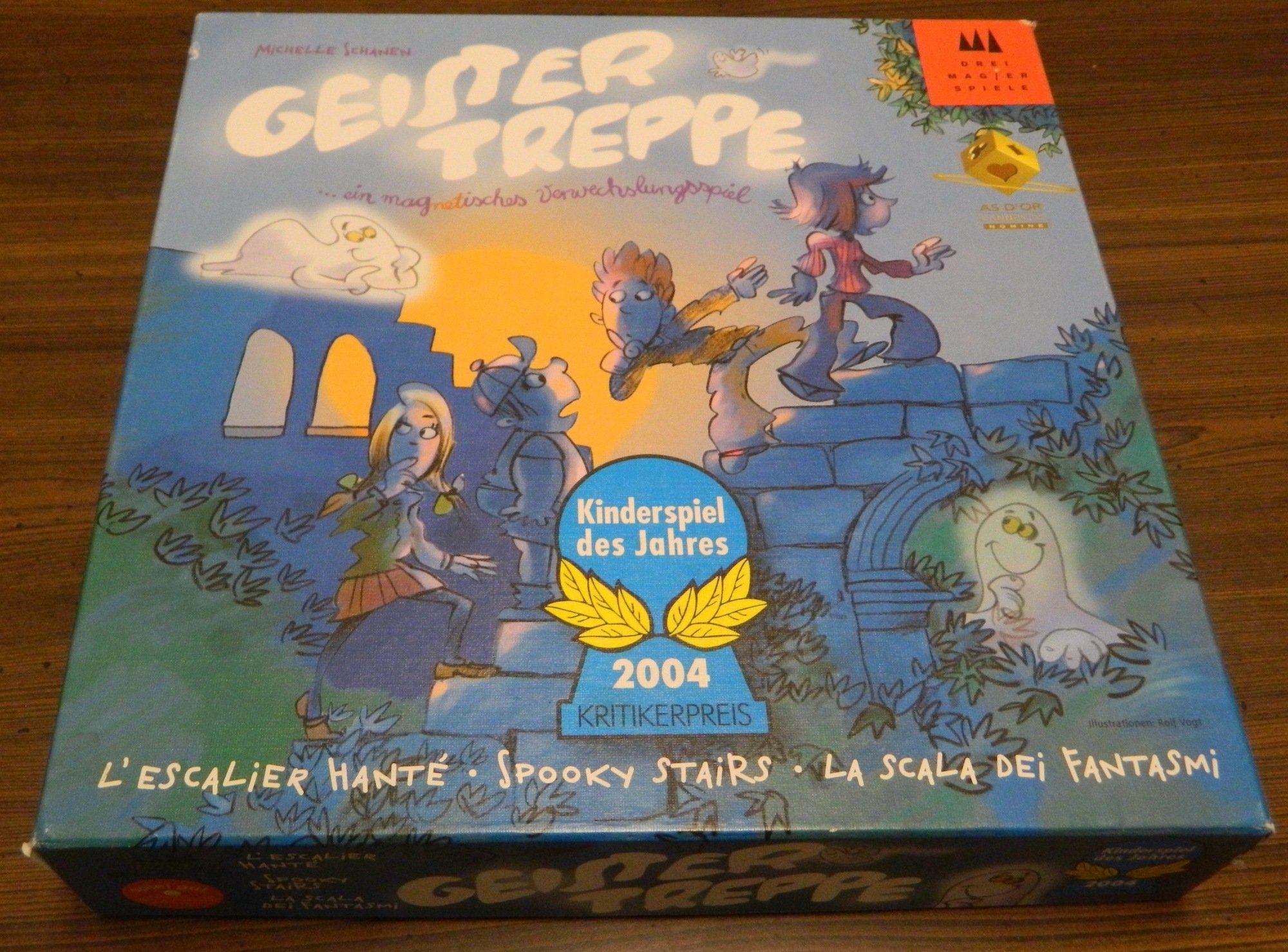 Spooky Stairs (AKA Geistertreppe) Board Game Review and Rules