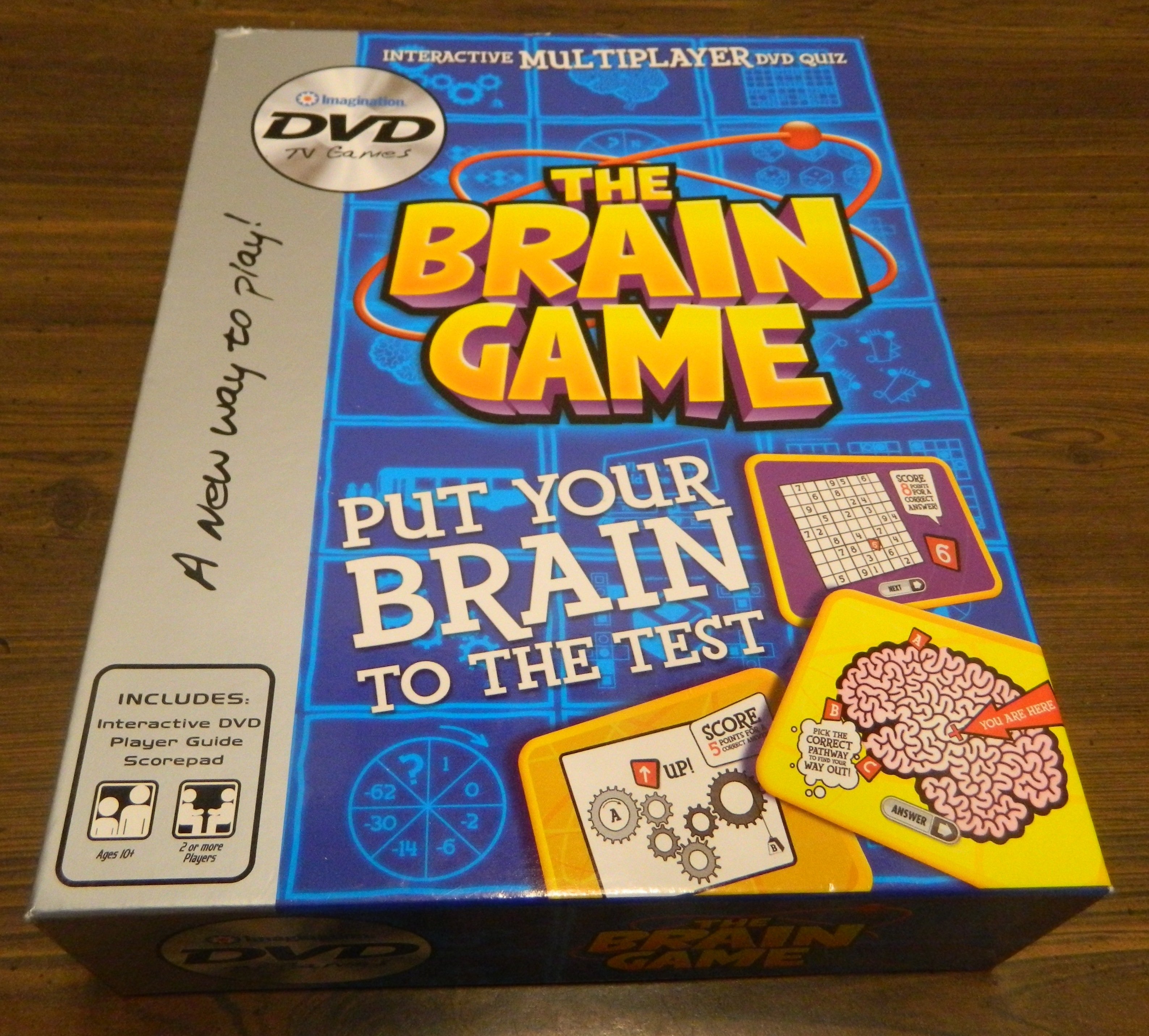 The Brain Game DVD Game Review and Rules