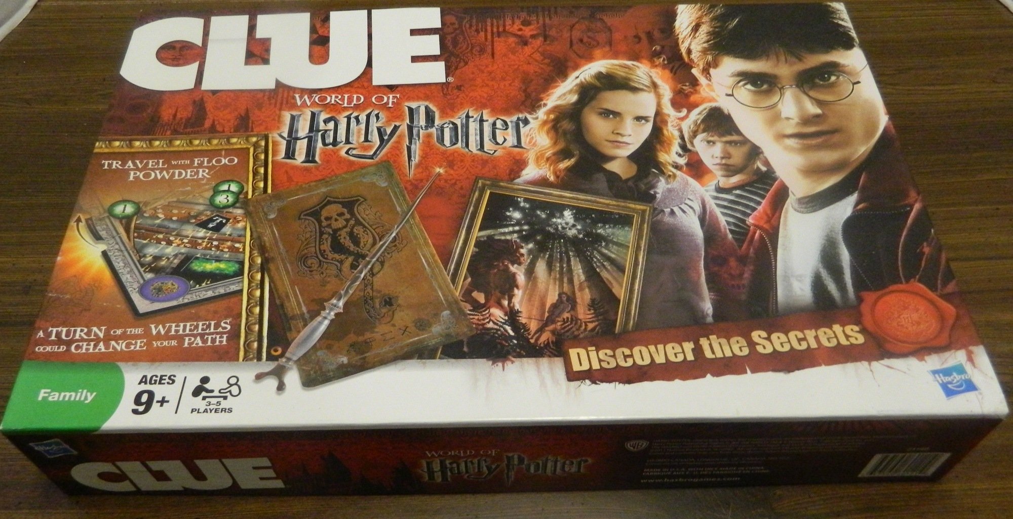 Clue World of Harry Potter Board Game Review and Rules