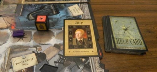 Help Cards in Clue World of Harry Potter