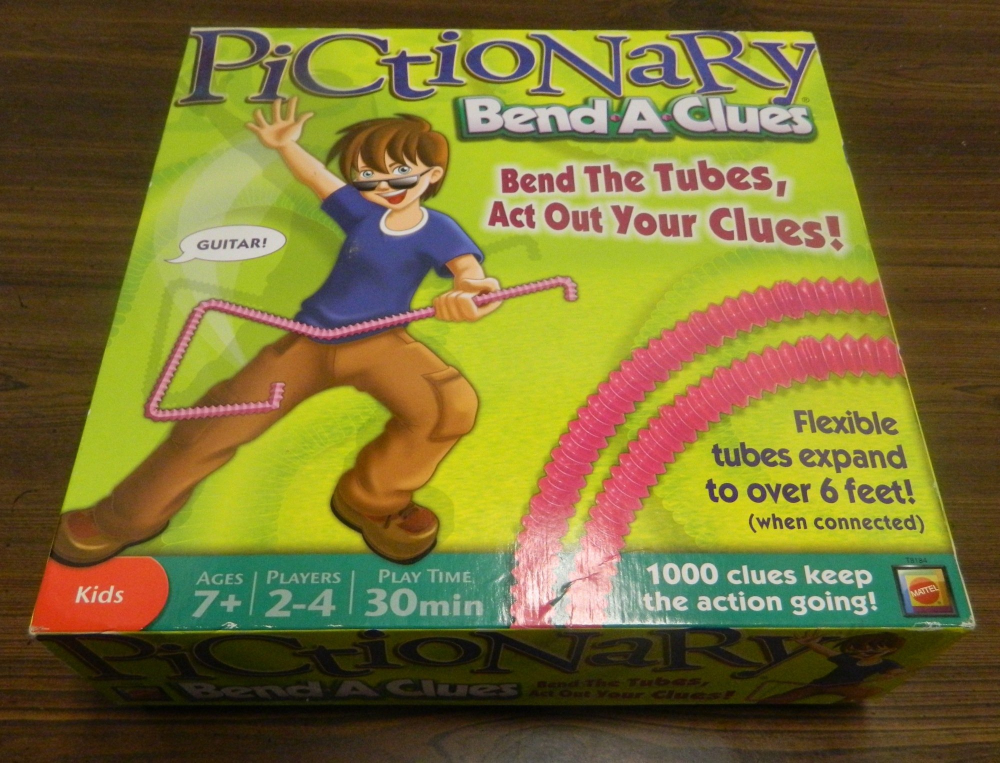 Pictionary Bend-A-Clues Board Game Review and Rules