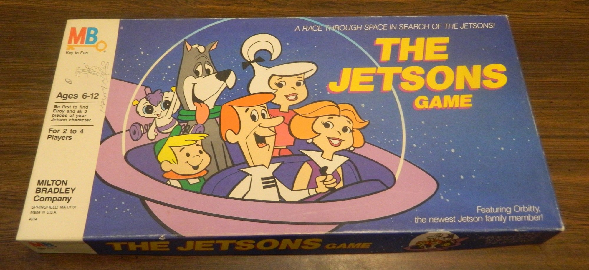 The Jetsons Game Board Game Review and Rules