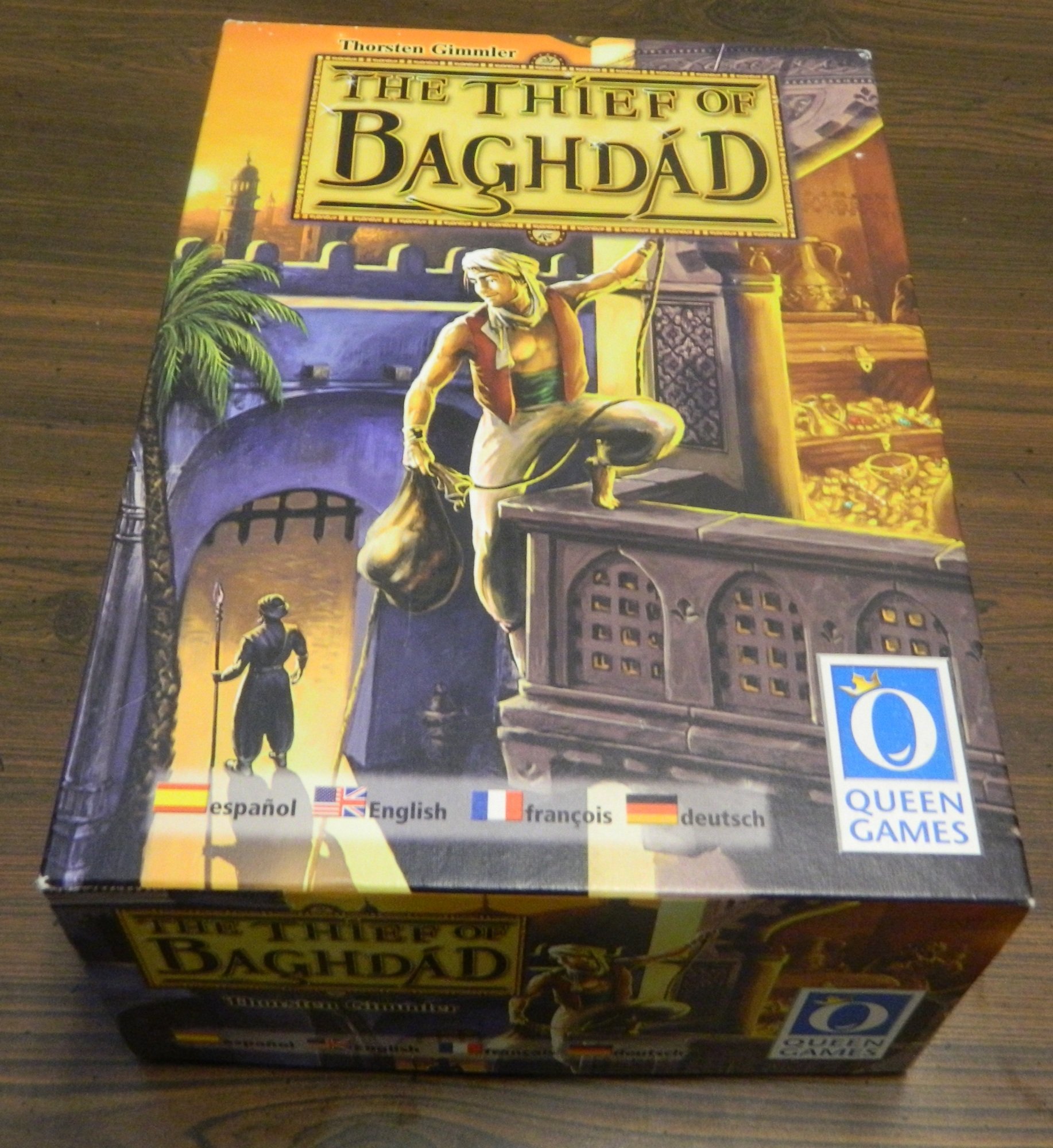The Thief of Baghdad AKA 12 Thieves Board Game Review and Rules