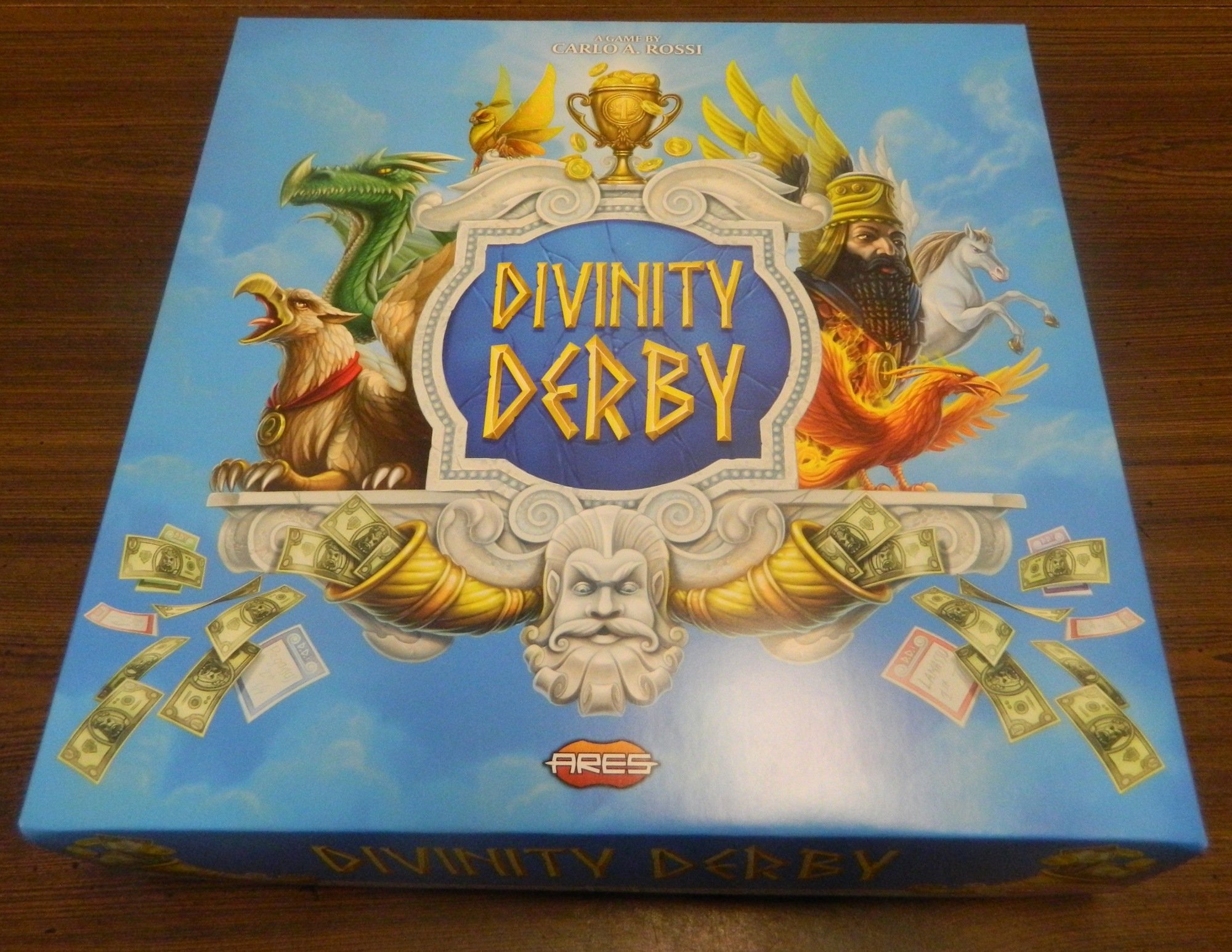 Divinity Derby Board Game Kickstarter Review
