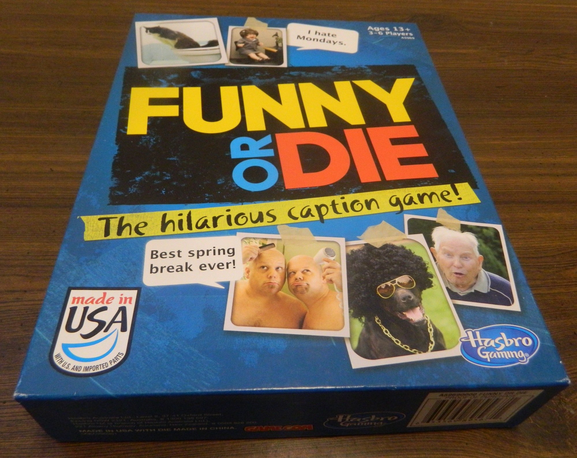 Funny or Die Card Game Review or Rules