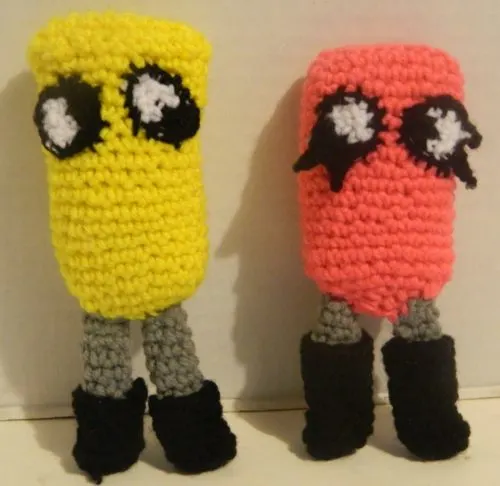 Crochet Snipperclips Assembly