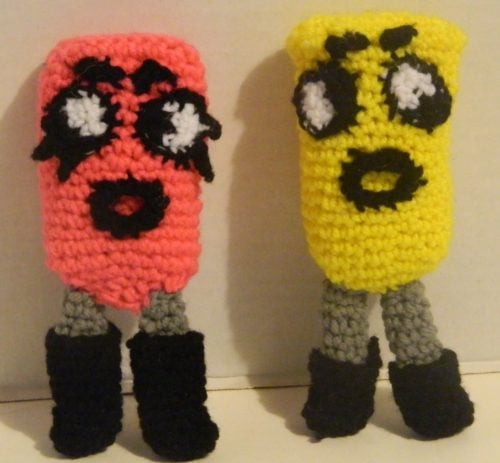 Crochet Snipperclips Assembly
