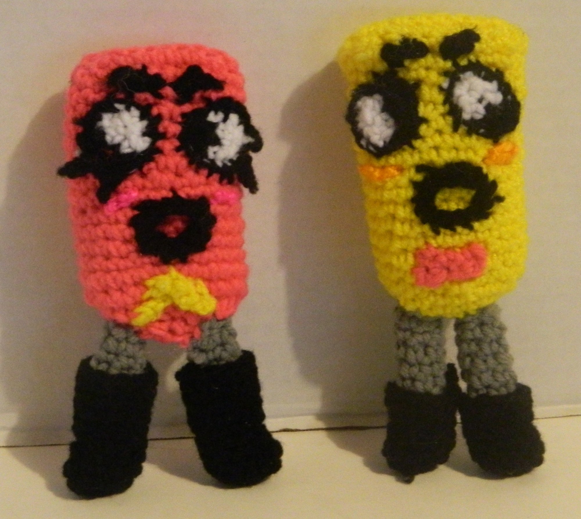 Snip and Clip (Snipperclips) Amigurumi Pattern: Geeky Crochet