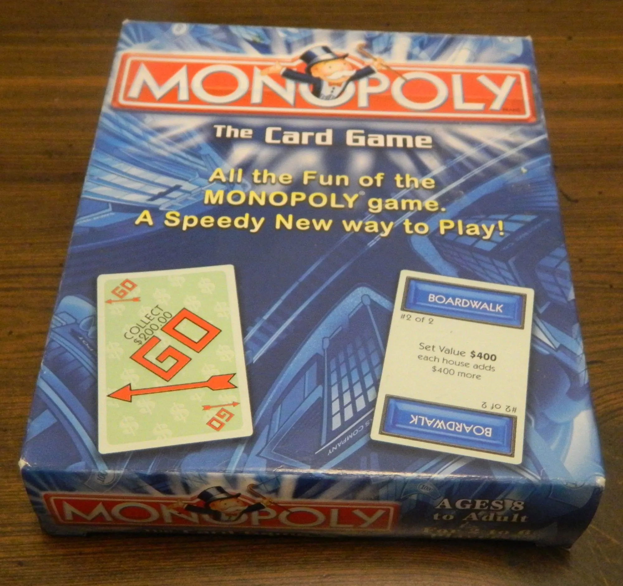 Box for Monopoly Card Game