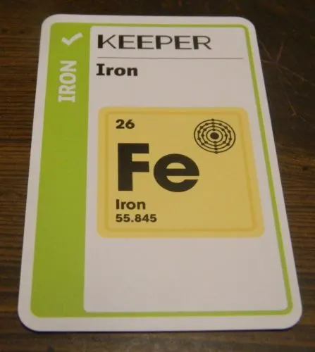 Keeper Card in Chemistry Fluxx