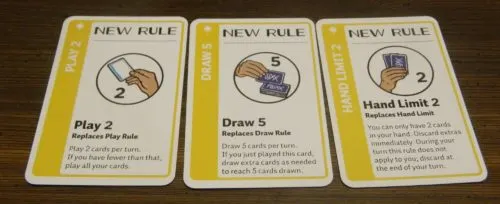 Set of Rule Cards in Chemistry Fluxx