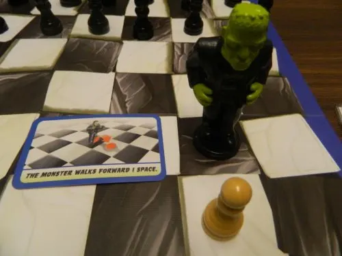 Frankencheck Capturing Piece in Chess on the Loose
