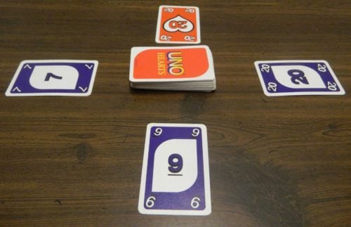 Playing a Non-Matching Card in UNO Hearts
