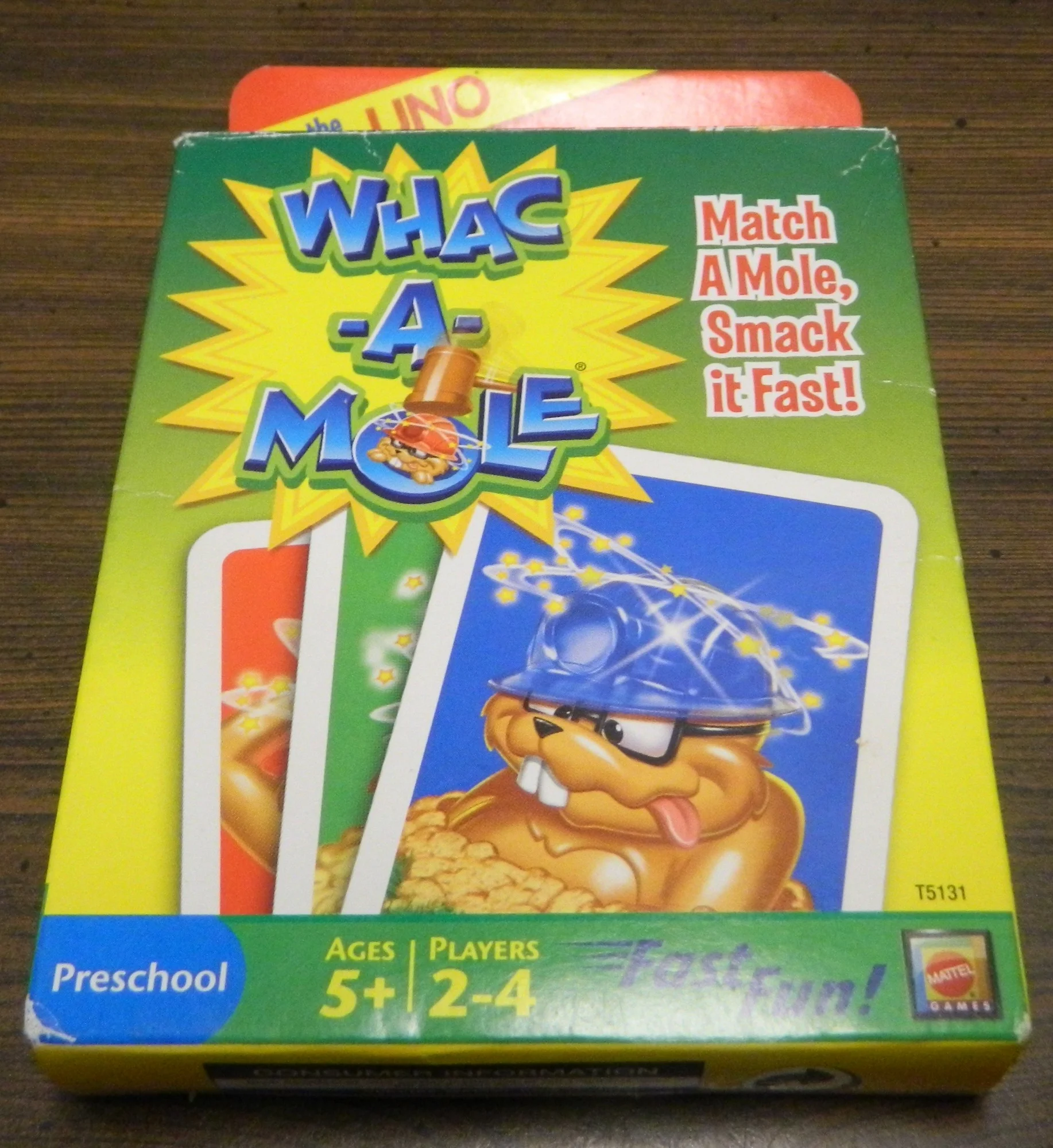Box for Whac-A-Mole