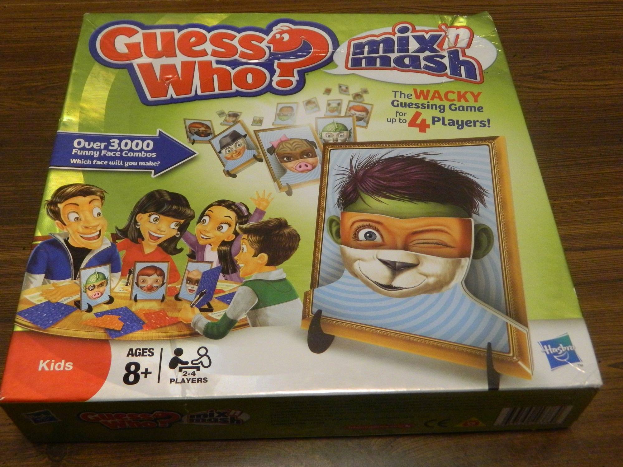 Guess Who? Mix ‘n Mash Board Game Review and Rules
