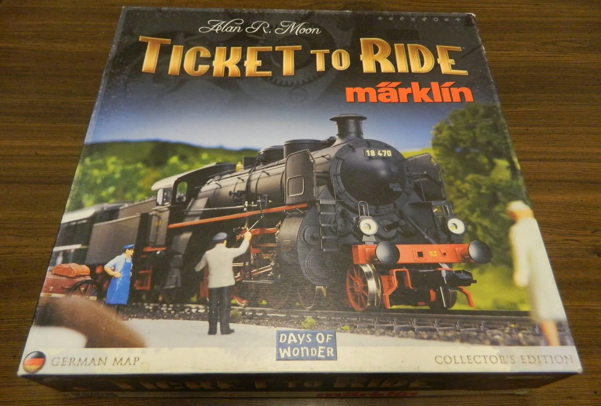 Box for Ticket to Ride Marklin
