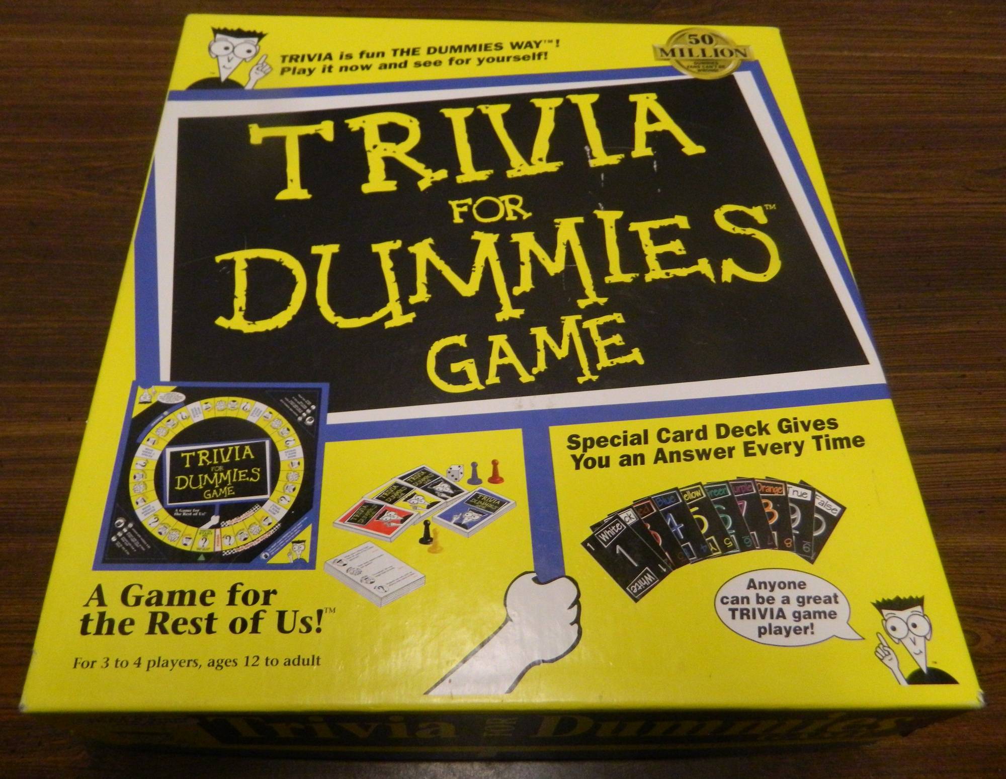 Trivia For Dummies Board Game Review and Rules