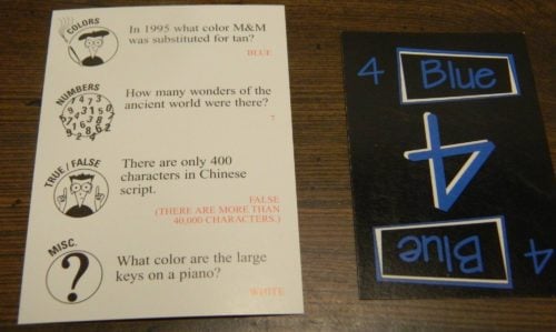 Color Question in Trivia For Dummie