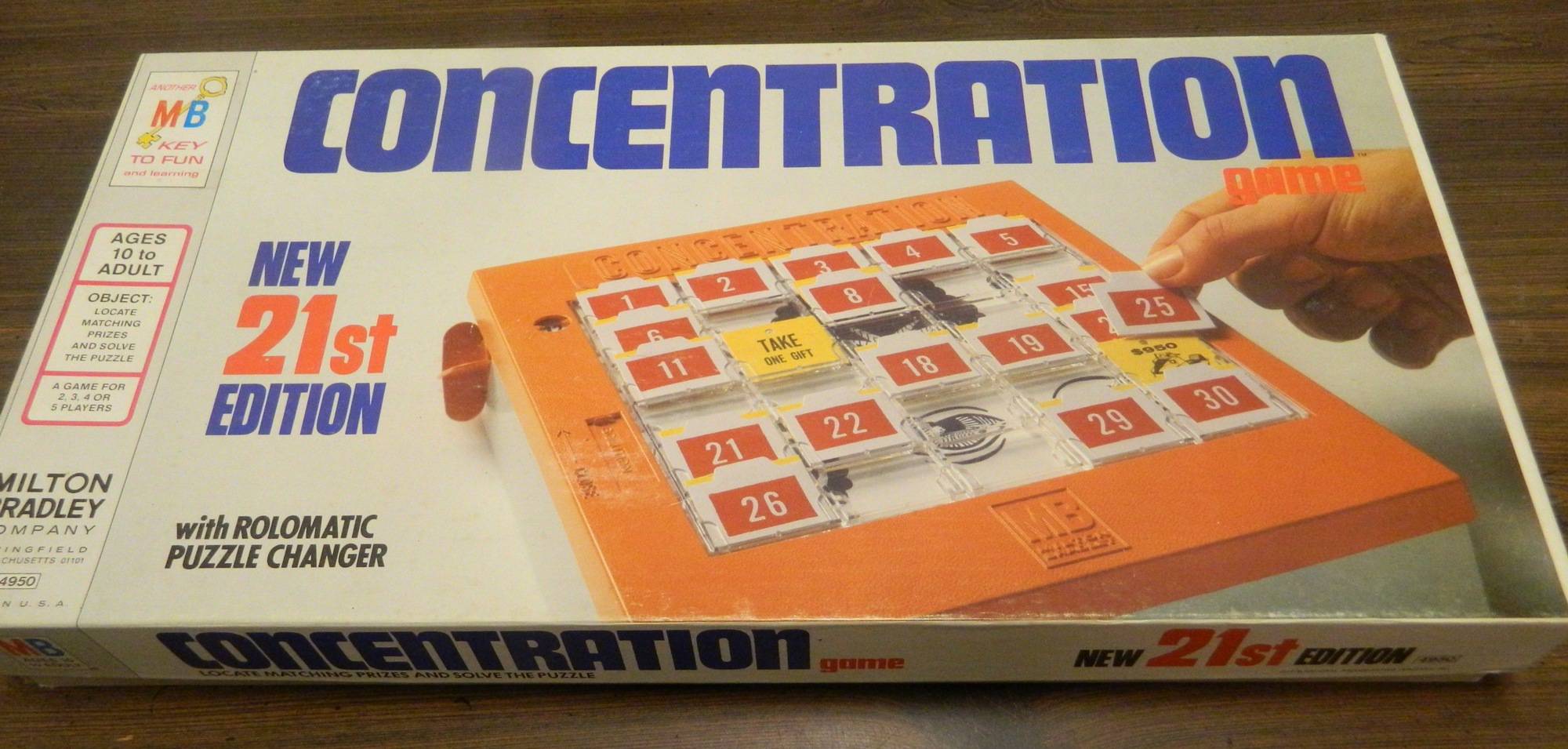 Concentration Game Board Game Review and Rules