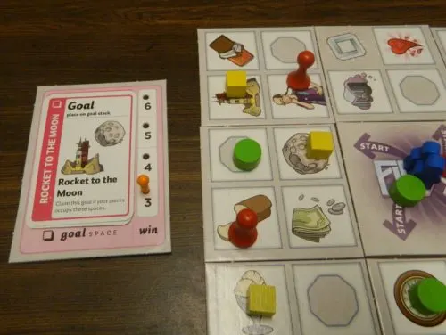 Collect A Goal Card in Fluxx The Board Game