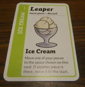 Leaper Card in Fluxx The Board Game