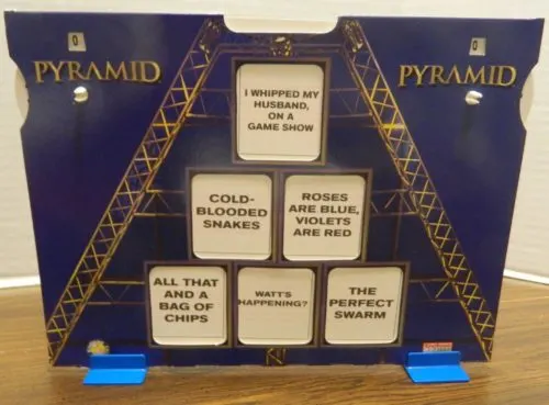 Categories for Pyramid Home Game