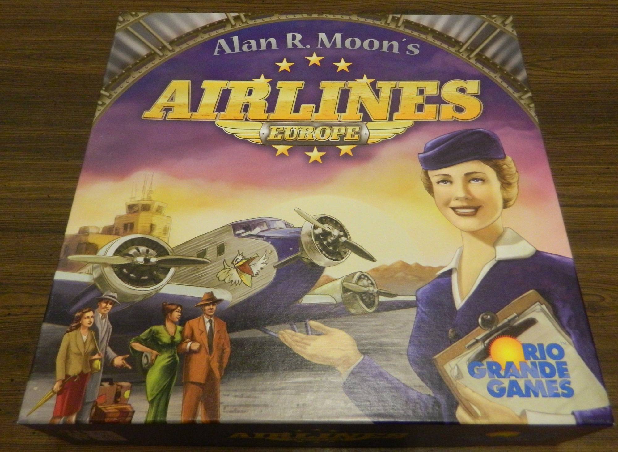 Airlines Europe Board Game Review and Rules