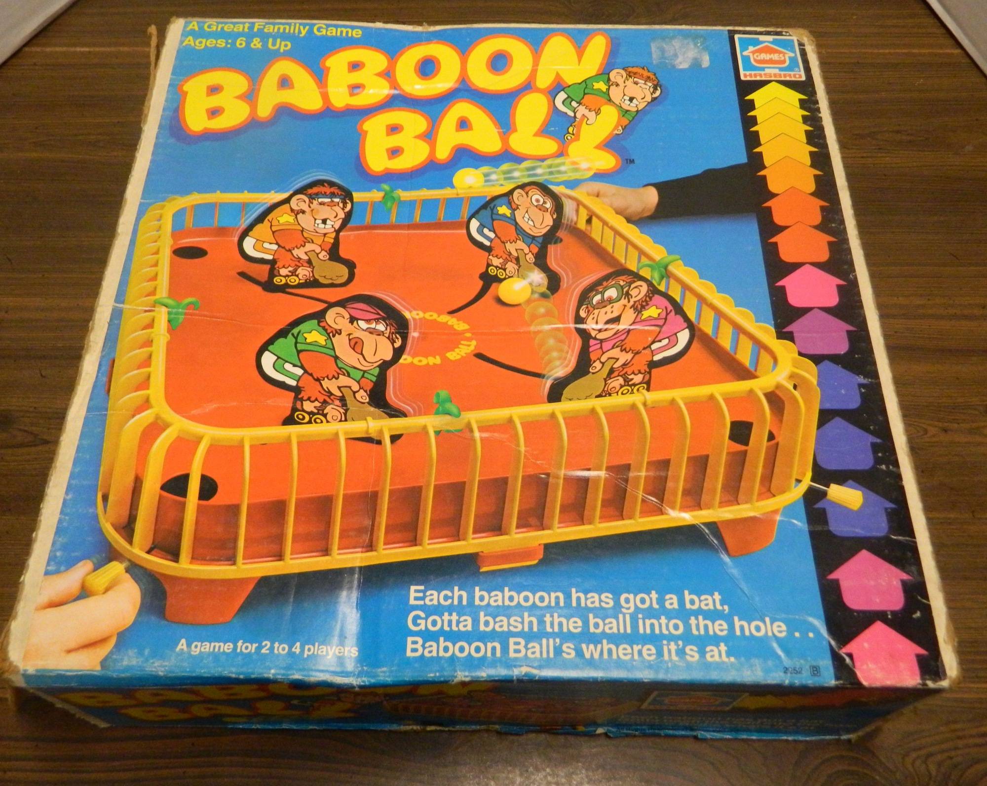 Baboon Ball Board Game Review and Rules