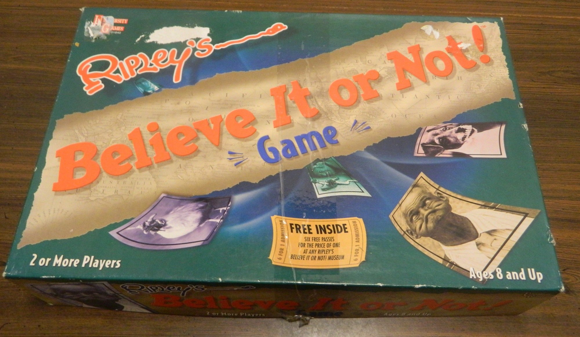 Ripley’s Believe It or Not! Game (2000) Board Game Review and Rules