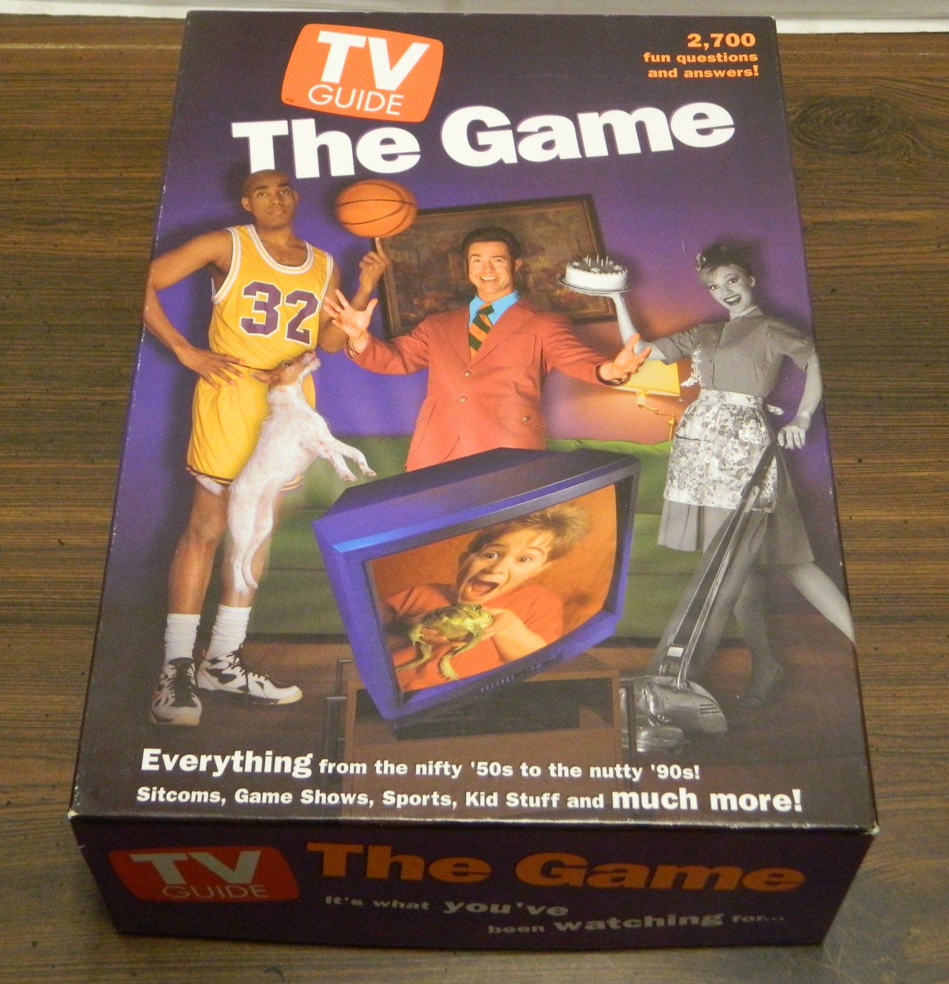 TV Guide The Game Board Game Box