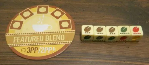 Featured Blend in Viva Java Dice Game