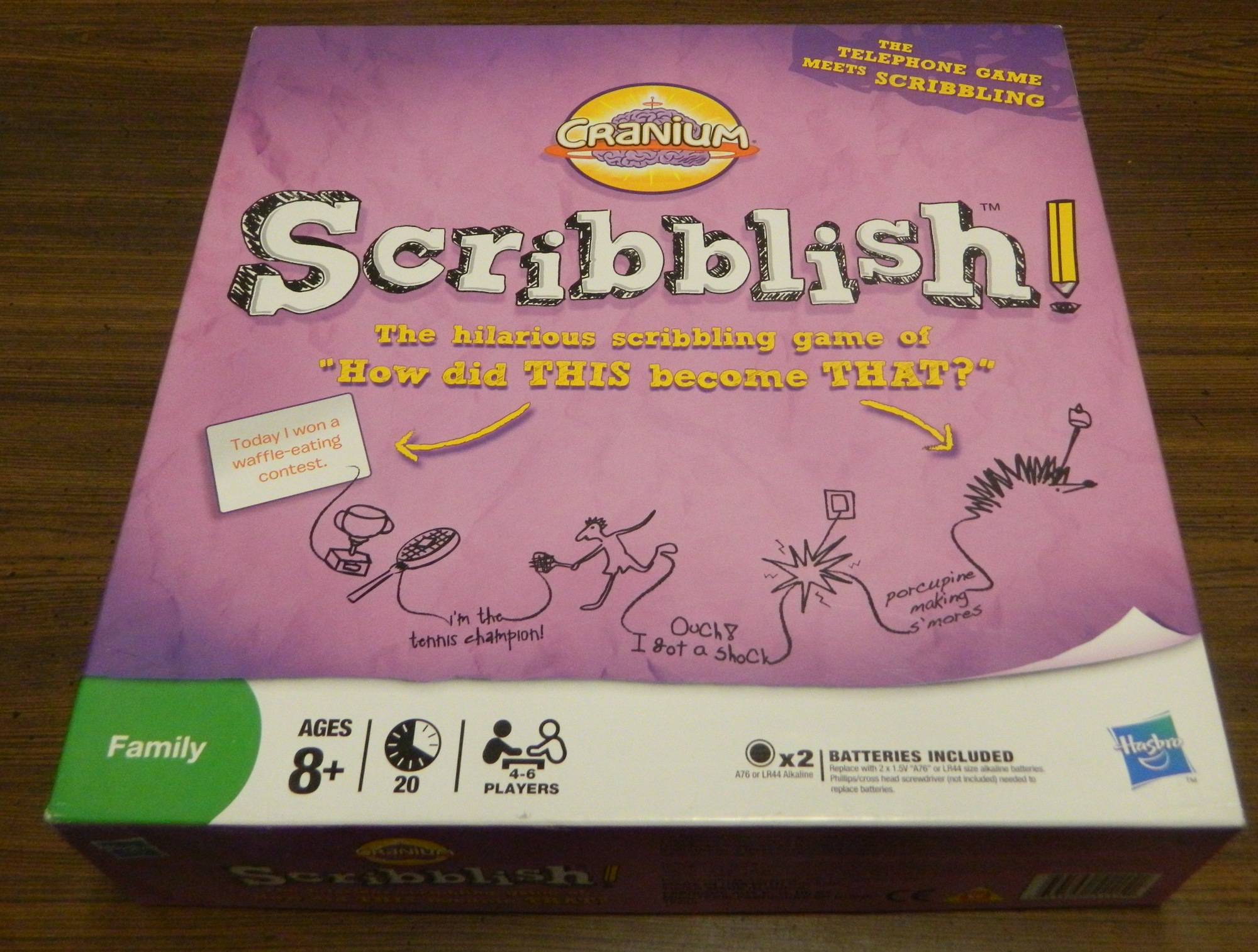 Cranium Scribblish Board Game Review and Rules
