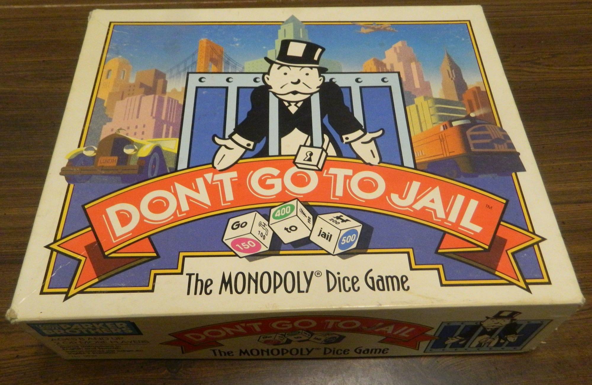 Don’t Go to Jail AKA Monopoly Express Dice Game Review and Rules