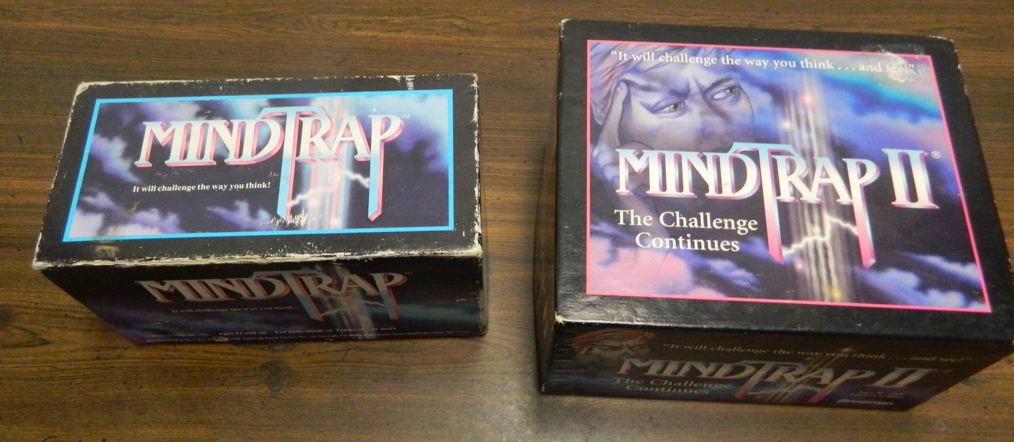 MindTrap and MindTrap 2 Board Game Review and Rules